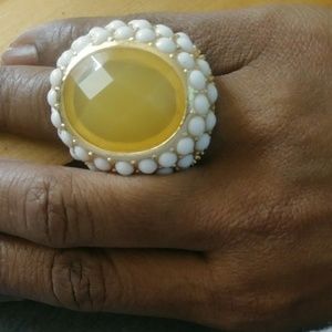 Stretch band Cocktail ring